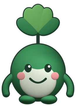 Leafy as a sapling