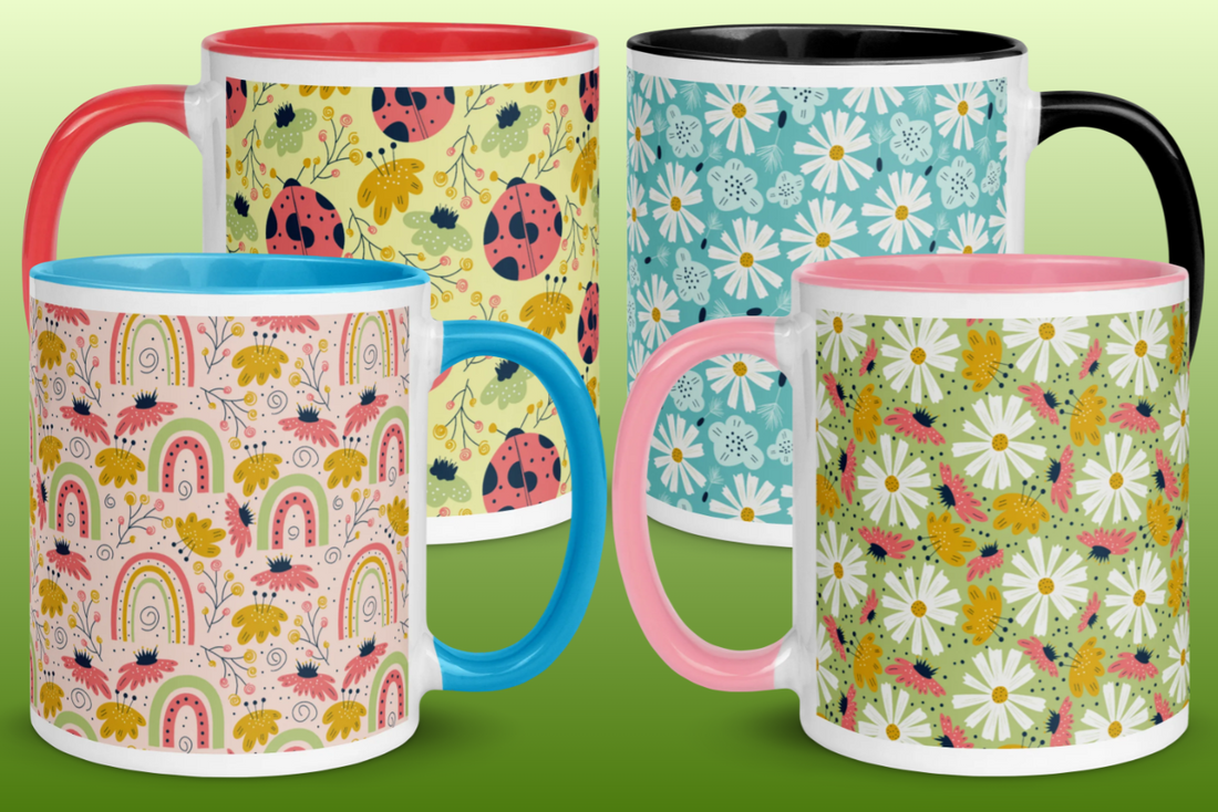 Brighten Your Morning with Our Vibrant Colored Ceramic Mugs
