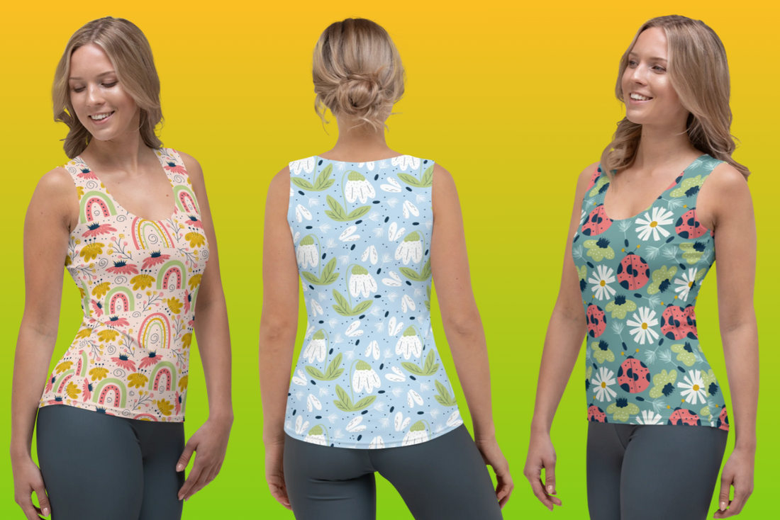 Floral Inspired and Activewear Approved: Our Women's Tank Tops are a Must-Have