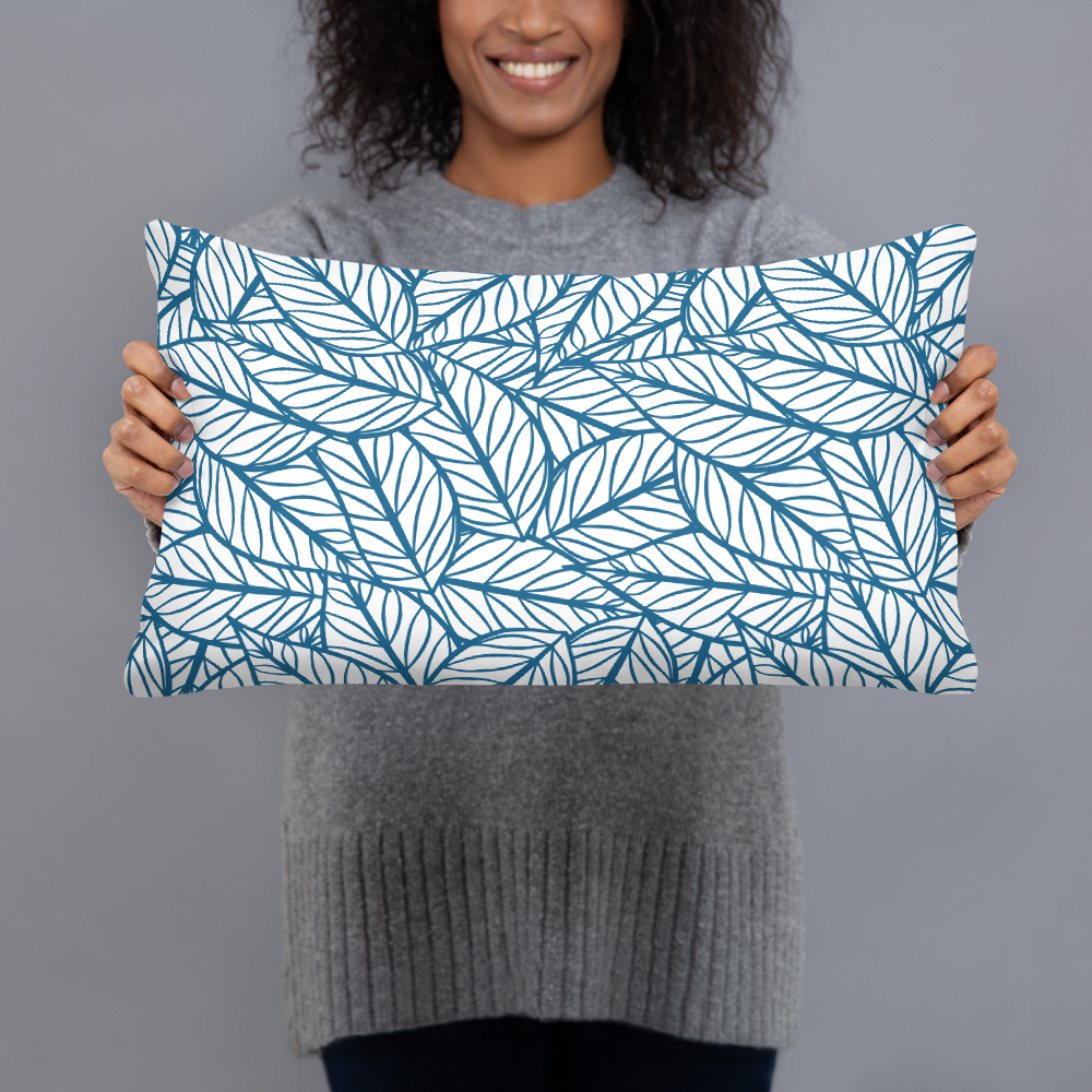 Colorful Fall Leaves | Seamless Patterns | All-Over Print Basic Pillow - #10