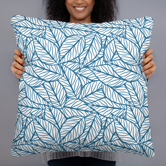 Colorful Fall Leaves | Seamless Patterns | All-Over Print Basic Pillow - #10