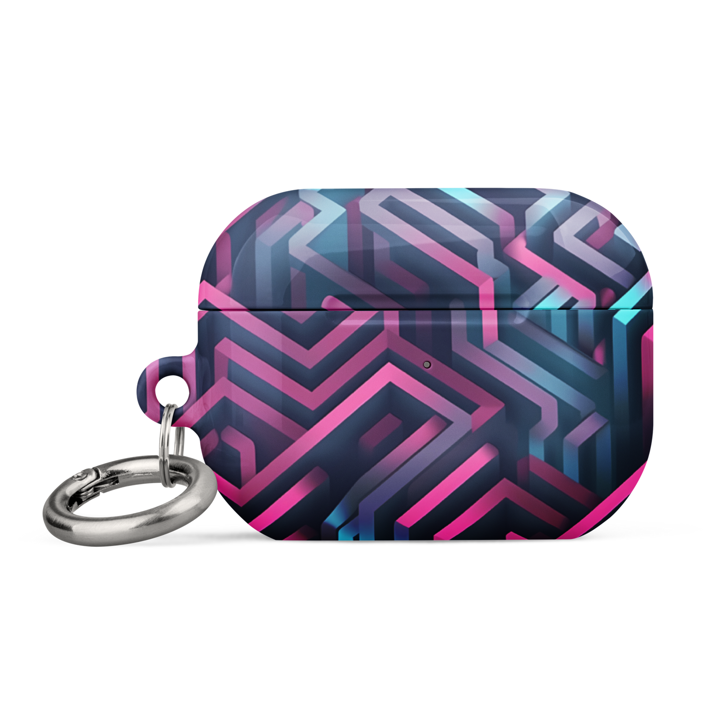 3D Maze Illusion | 3D Patterns | All-Over Print Case for AirPods - #4