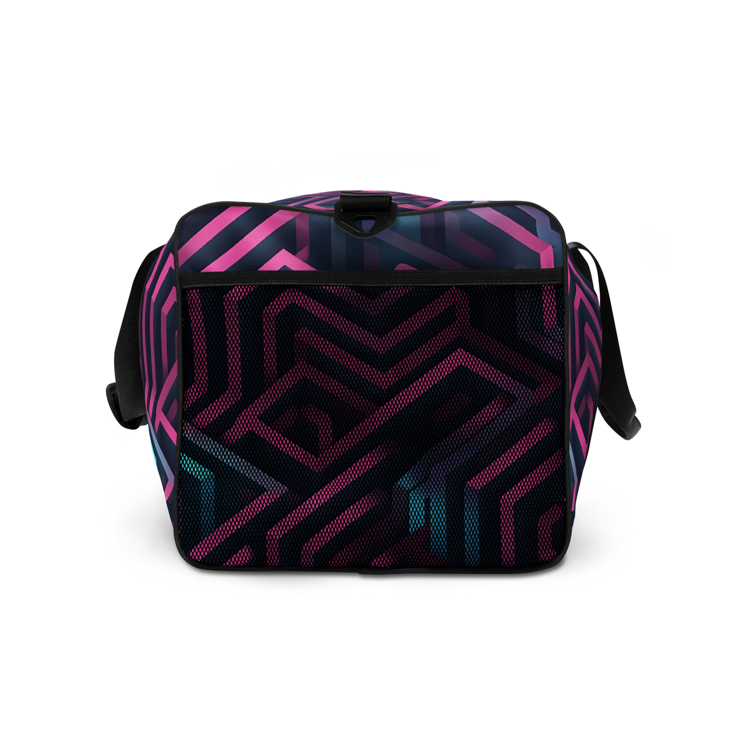 3D Maze Illusion | 3D Patterns | All-Over Print Duffle Bag - #4