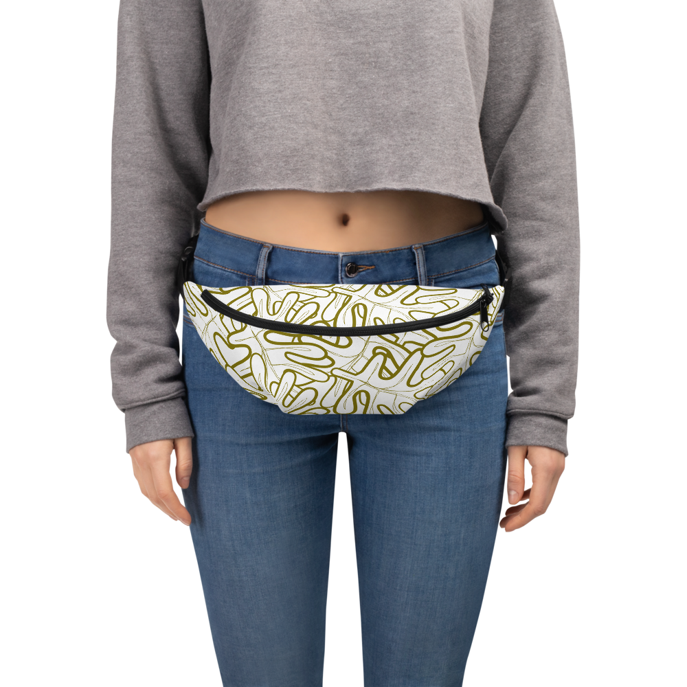 Colorful Fall Leaves | Seamless Patterns | All-Over Print Fanny Pack - #2