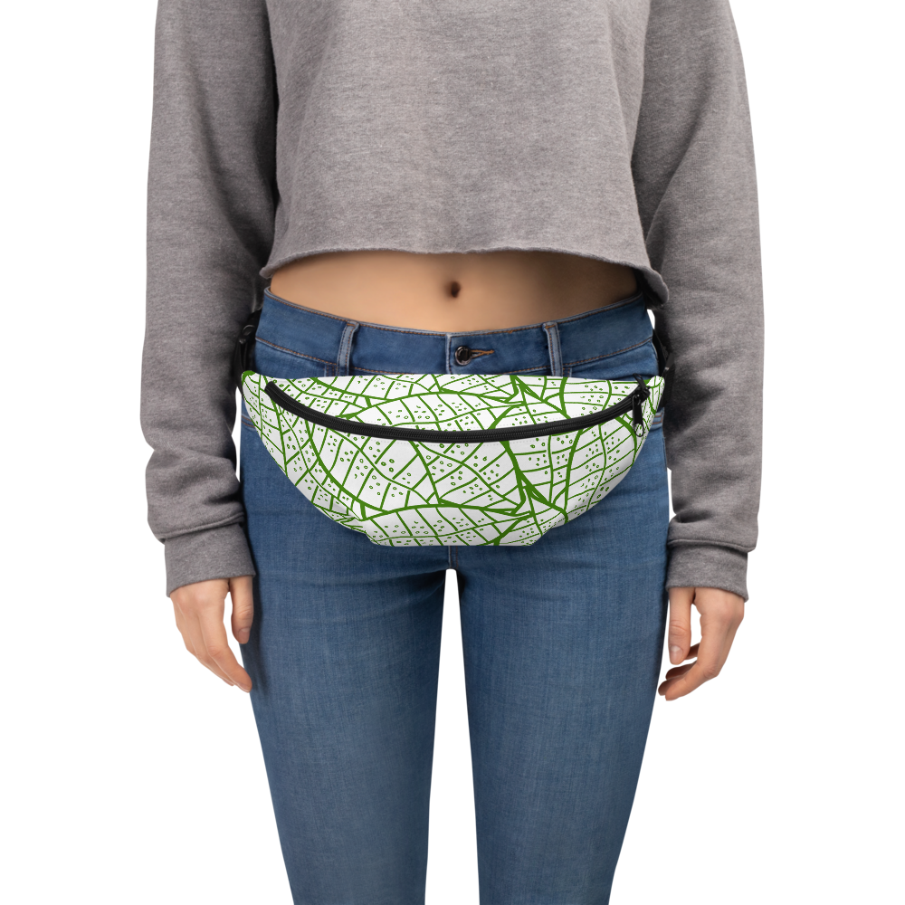 Colorful Fall Leaves | Seamless Patterns | All-Over Print Fanny Pack - #4