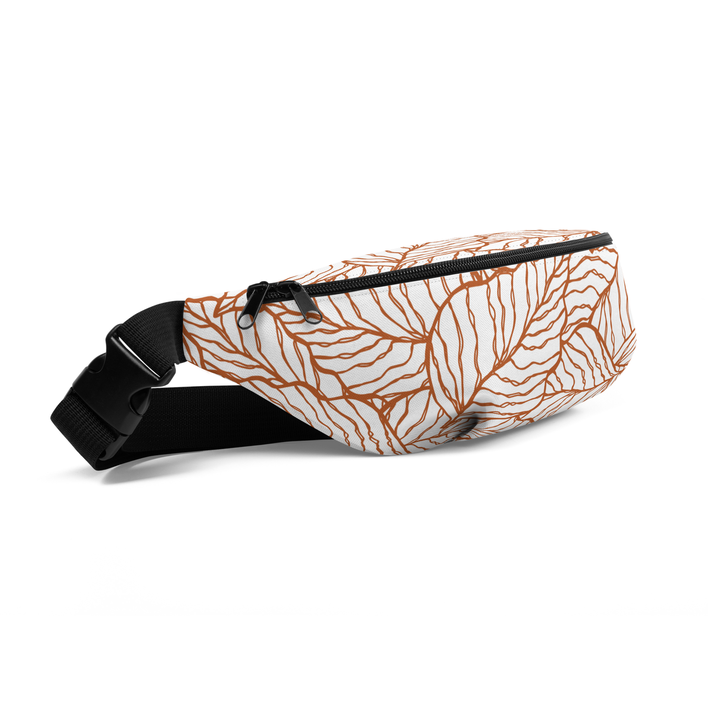 Colorful Fall Leaves | Seamless Patterns | All-Over Print Fanny Pack - #1