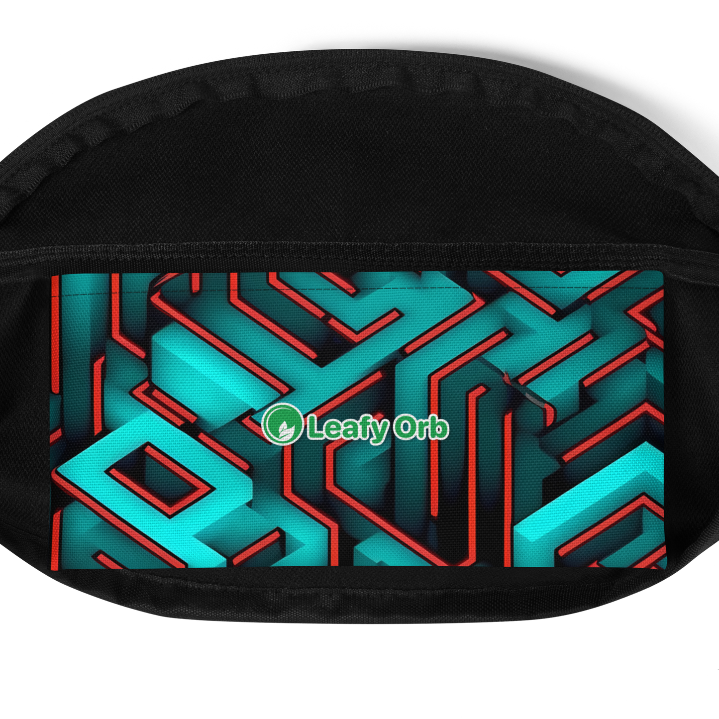 3D Maze Illusion | 3D Patterns | All-Over Print Fanny Pack - #2