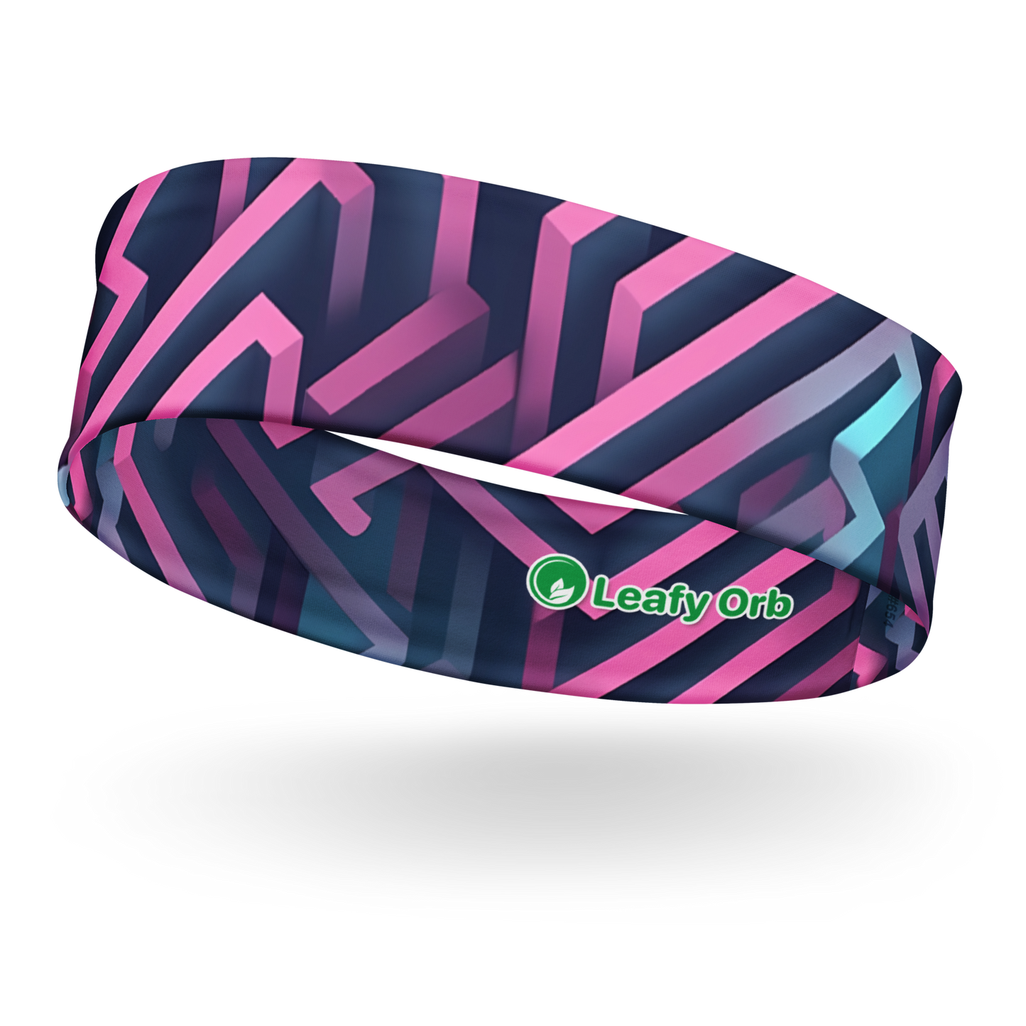 3D Maze Illusion | 3D Patterns | All-Over Print Headband - #4