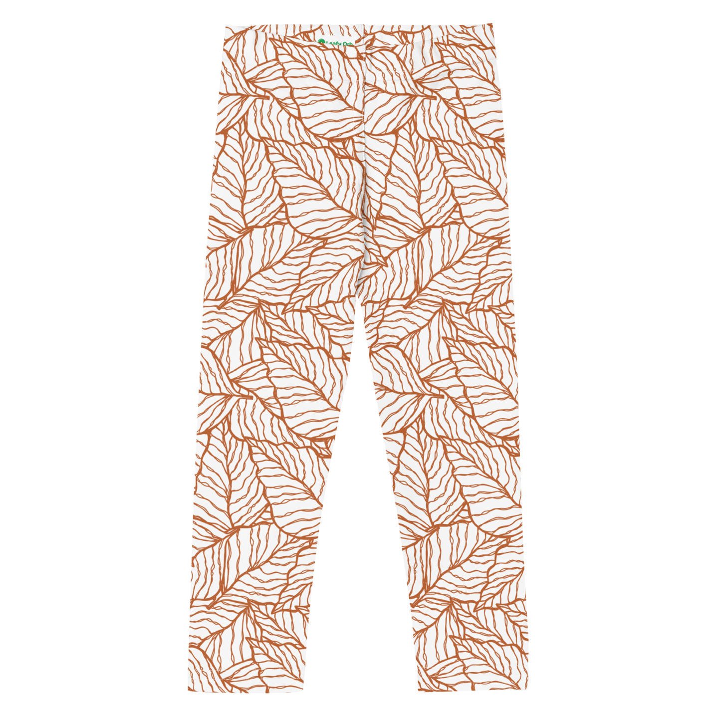 Colorful Fall Leaves | Seamless Patterns | All-Over Print Kids Leggings - #1