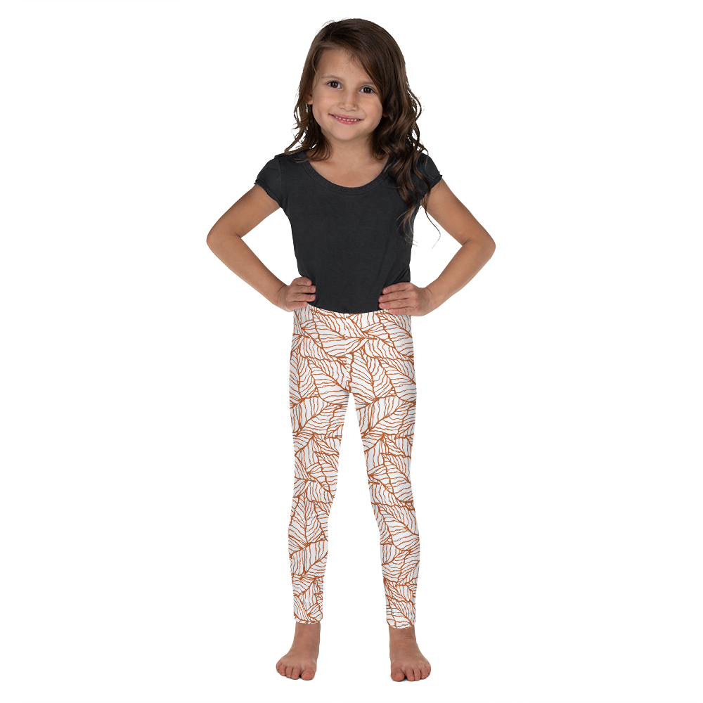 Colorful Fall Leaves | Seamless Patterns | All-Over Print Kids Leggings - #1