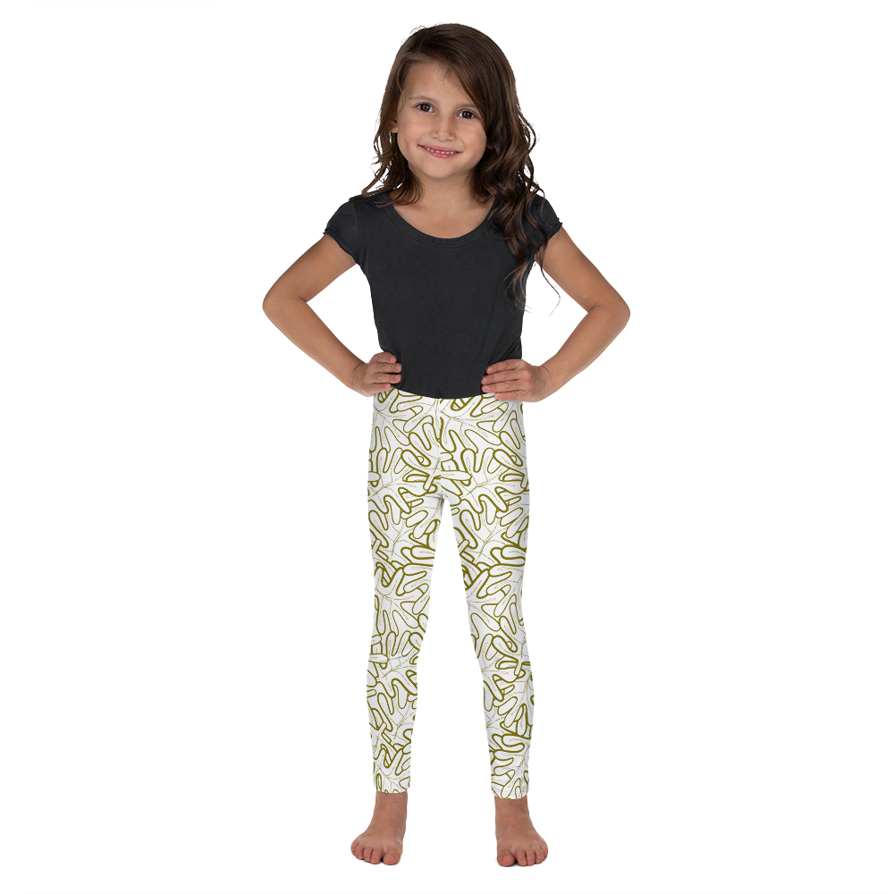 Colorful Fall Leaves | Seamless Patterns | All-Over Print Kids Leggings - #2
