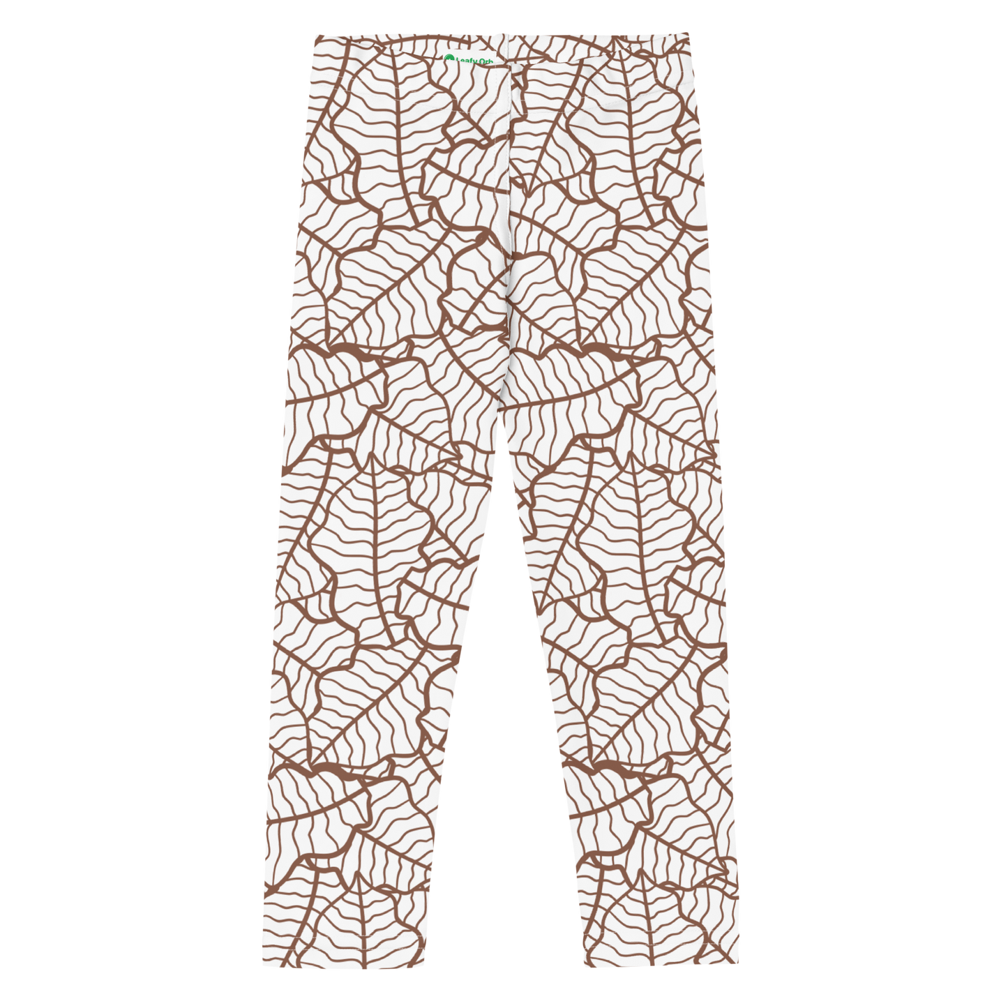 Colorful Fall Leaves | Seamless Patterns | All-Over Print Kids Leggings - #5
