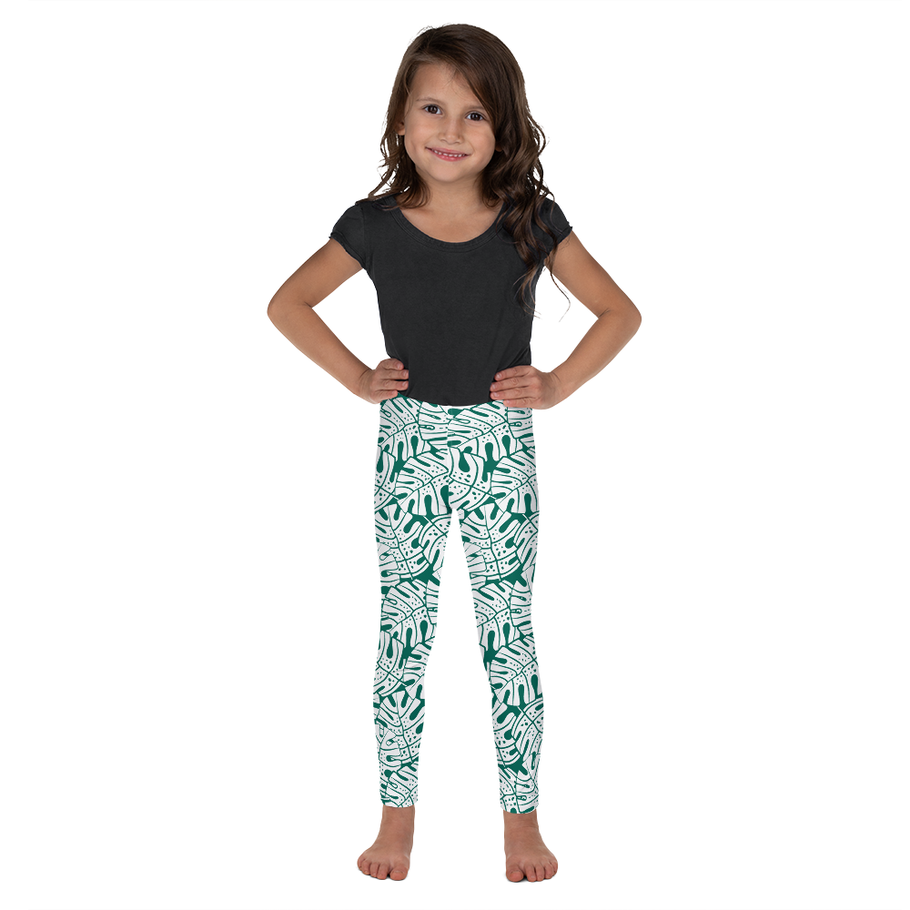 Colorful Fall Leaves | Seamless Patterns | All-Over Print Kids Leggings - #9