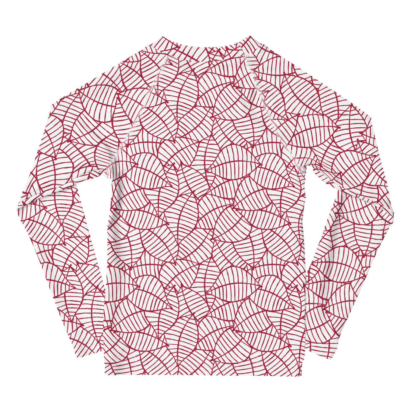 Colorful Fall Leaves | Seamless Patterns | All-Over Print Kids Rash Guard - #8