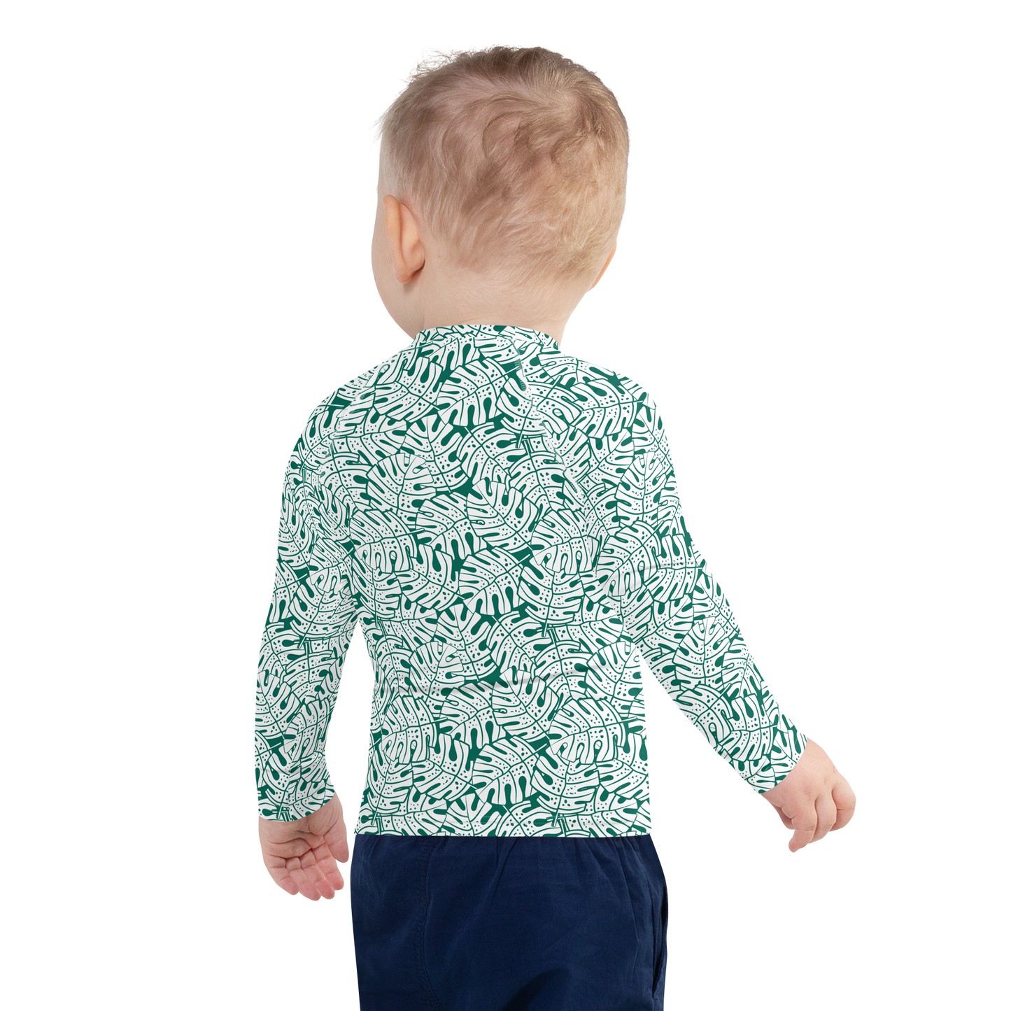Colorful Fall Leaves | Seamless Patterns | All-Over Print Kids Rash Guard - #9