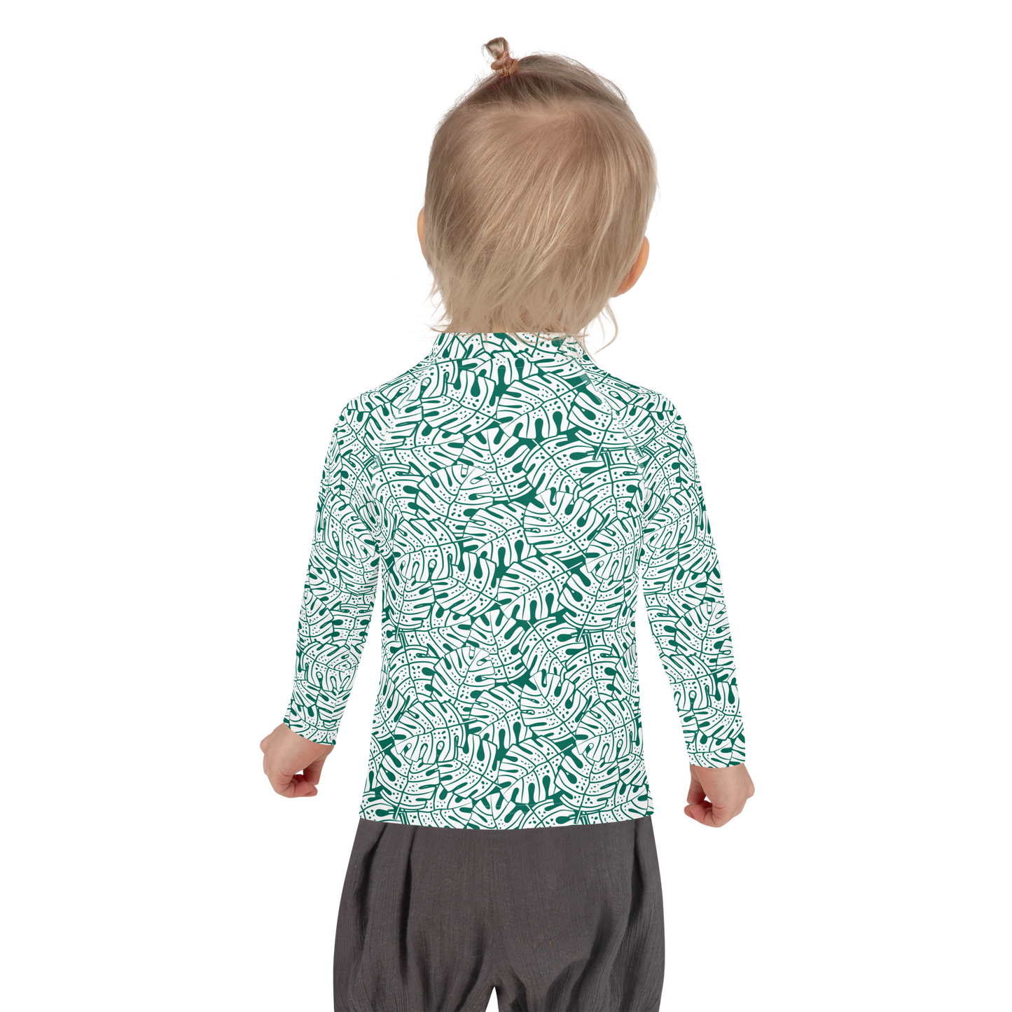 Colorful Fall Leaves | Seamless Patterns | All-Over Print Kids Rash Guard - #9