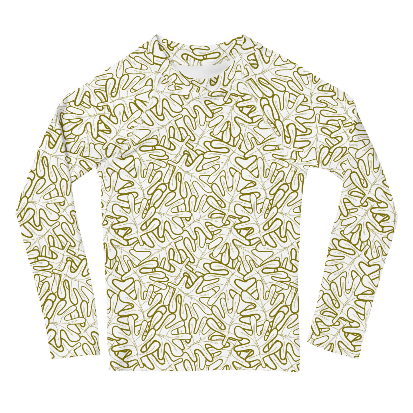 Colorful Fall Leaves | Seamless Patterns | All-Over Print Kids Rash Guard - #2