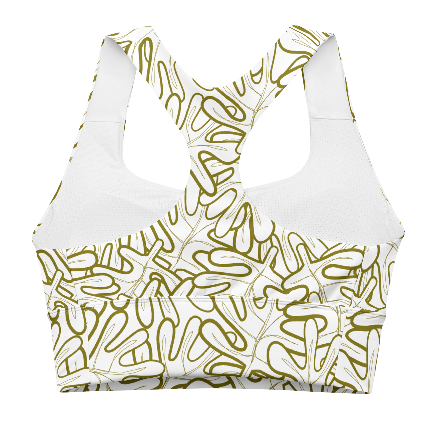 Colorful Fall Leaves | Seamless Patterns | All-Over Print Longline Sports Bra - #2