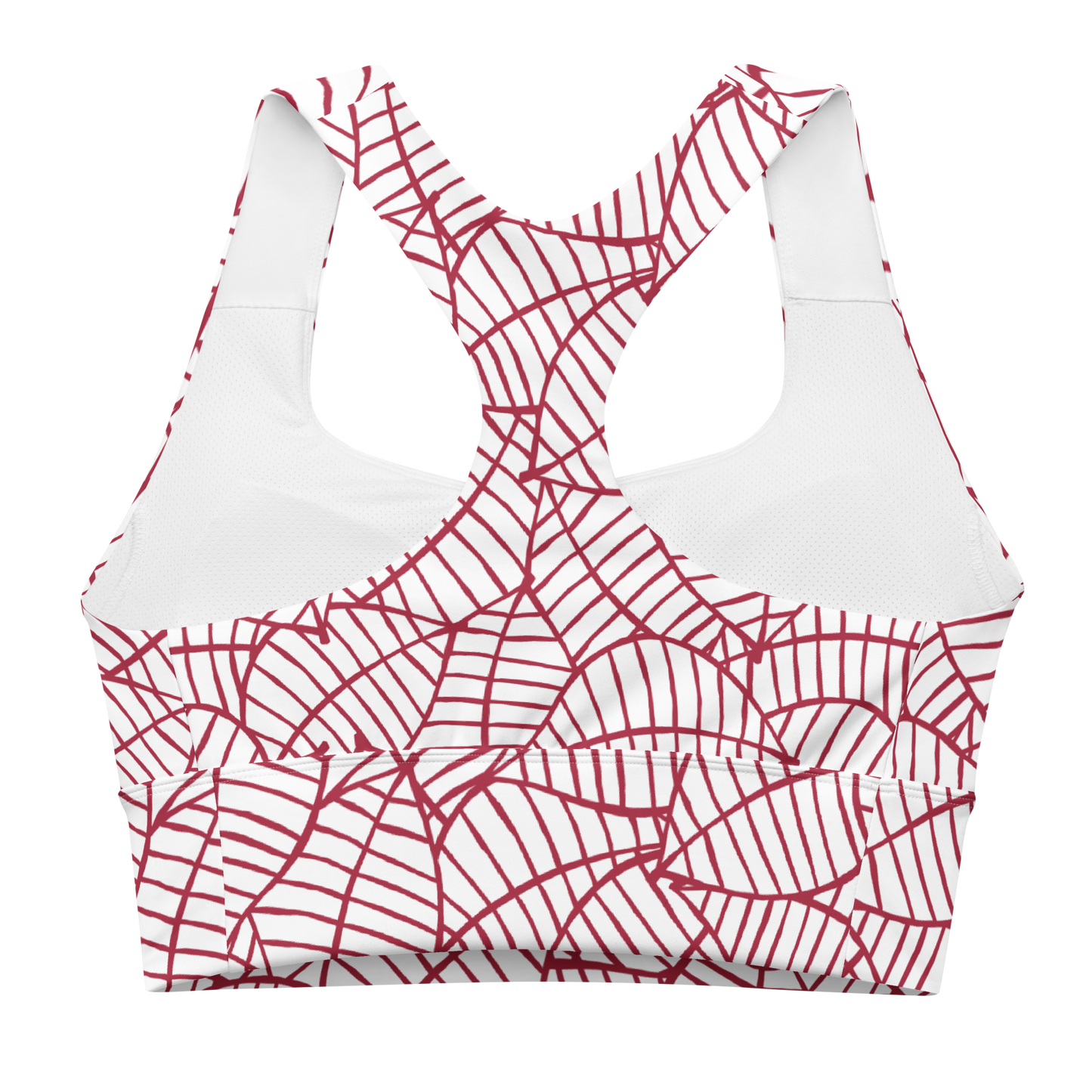 Colorful Fall Leaves | Seamless Patterns | All-Over Print Longline Sports Bra - #8