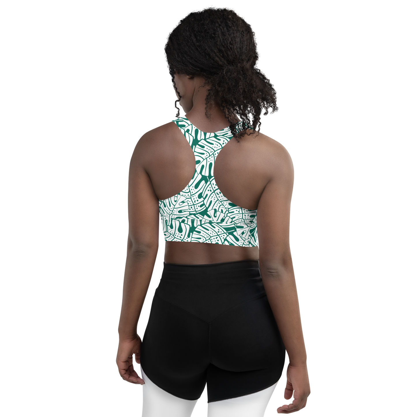 Colorful Fall Leaves | Seamless Patterns | All-Over Print Longline Sports Bra - #9