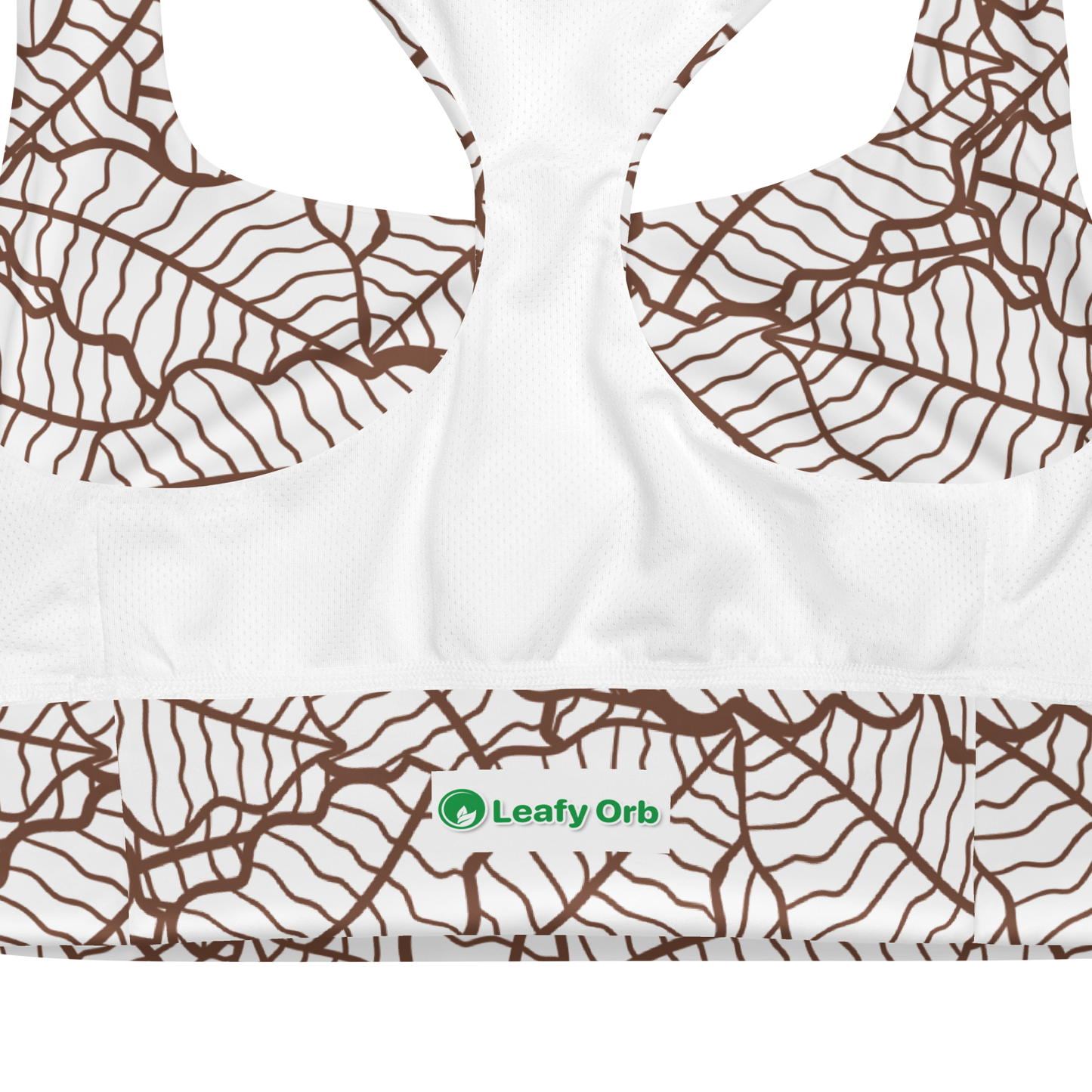 Colorful Fall Leaves | Seamless Patterns | All-Over Print Longline Sports Bra - #5