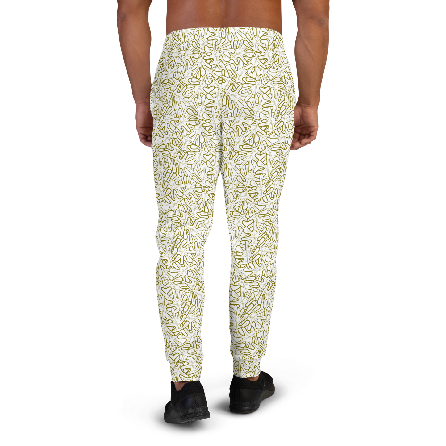 Colorful Fall Leaves | Seamless Patterns | All-Over Print Men's Joggers - #2