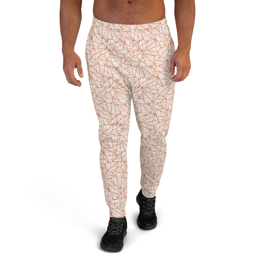 Colorful Fall Leaves | Seamless Patterns | All-Over Print Men's Joggers - #1