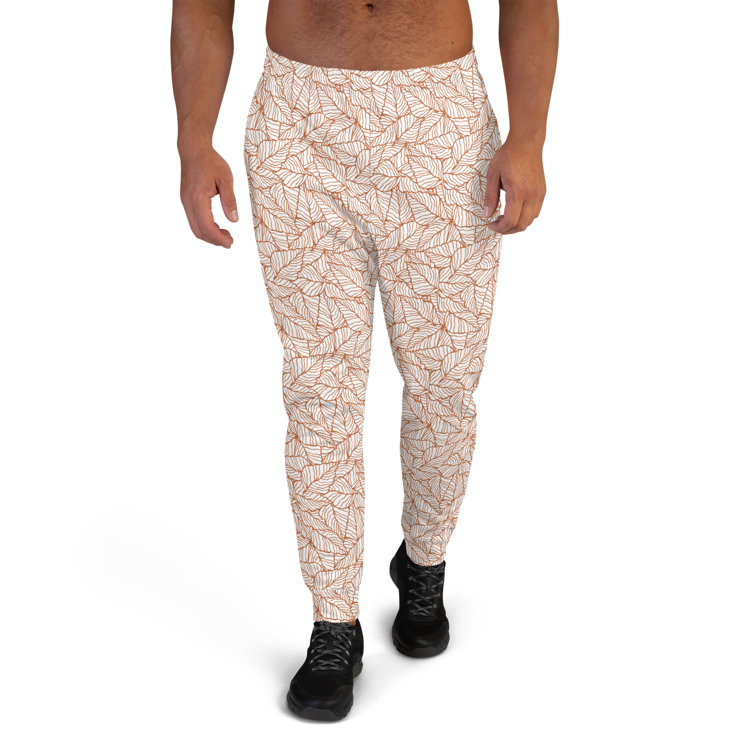 Colorful Fall Leaves | Seamless Patterns | All-Over Print Men's Joggers - #1