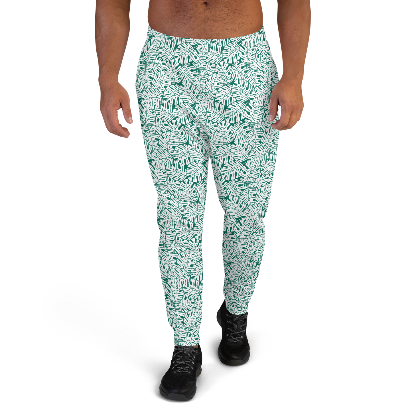 Colorful Fall Leaves | Seamless Patterns | All-Over Print Men's Joggers - #9