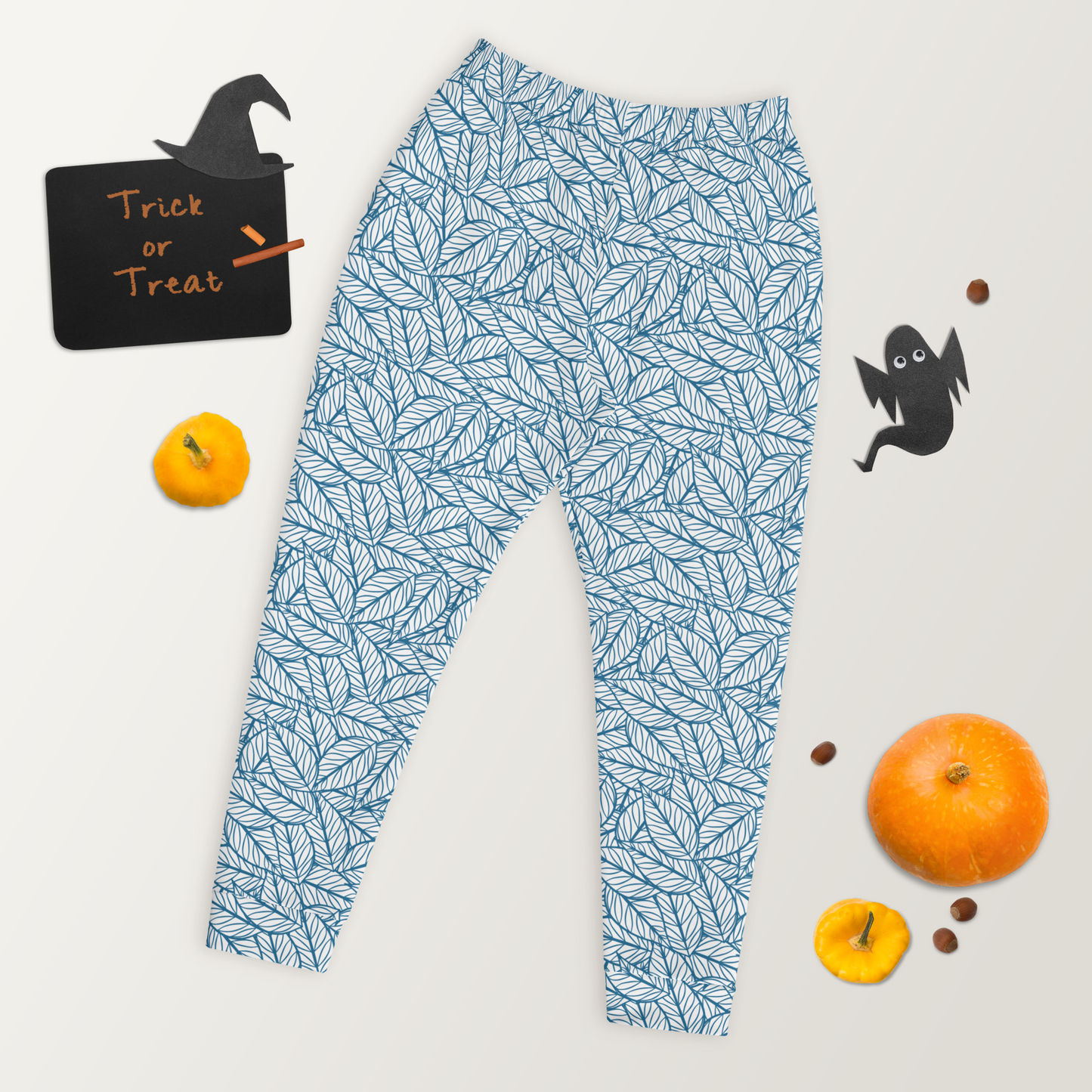 Colorful Fall Leaves | Seamless Patterns | All-Over Print Men's Joggers - #10
