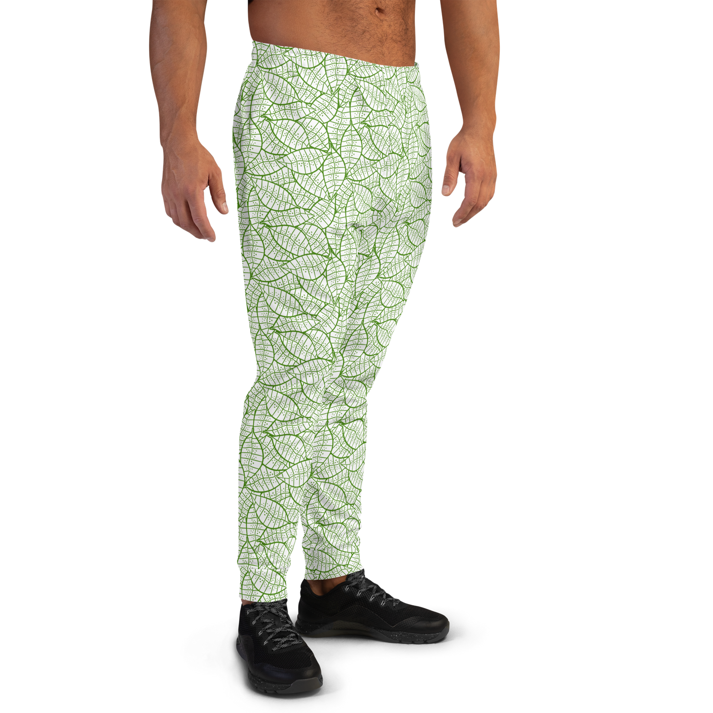 Colorful Fall Leaves | Seamless Patterns | All-Over Print Men's Joggers - #4
