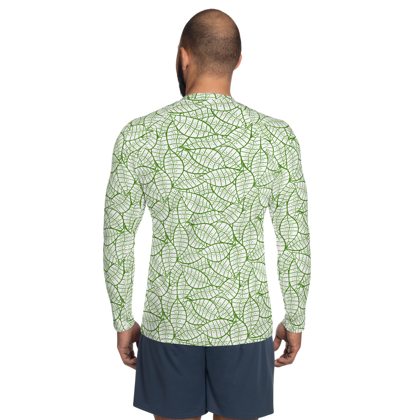 Colorful Fall Leaves | Seamless Patterns | All-Over Print Men's Rash Guard - #4