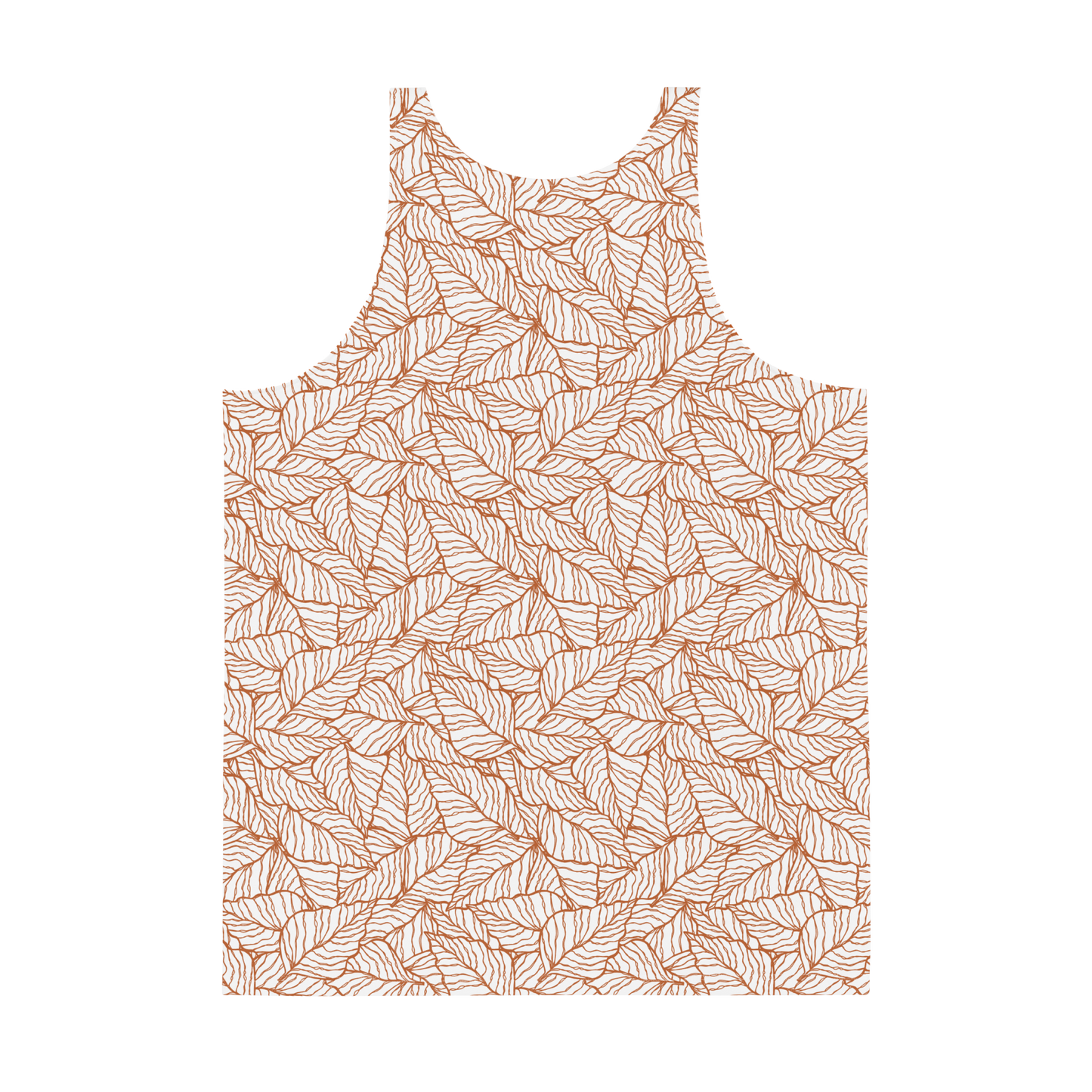 Colorful Fall Leaves | Seamless Patterns | All-Over Print Men's Tank Top - #1