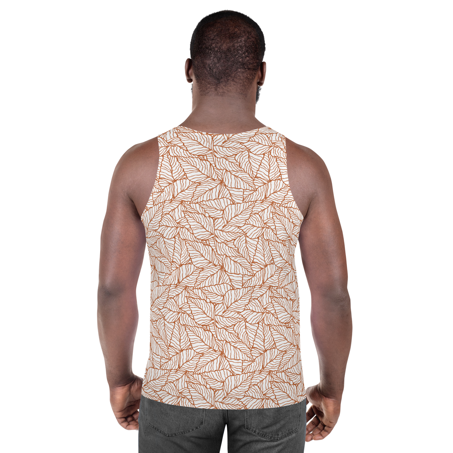 Colorful Fall Leaves | Seamless Patterns | All-Over Print Men's Tank Top - #1