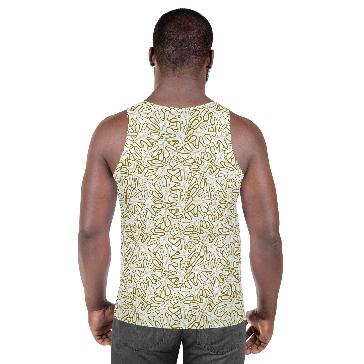 Colorful Fall Leaves | Seamless Patterns | All-Over Print Men's Tank Top - #2