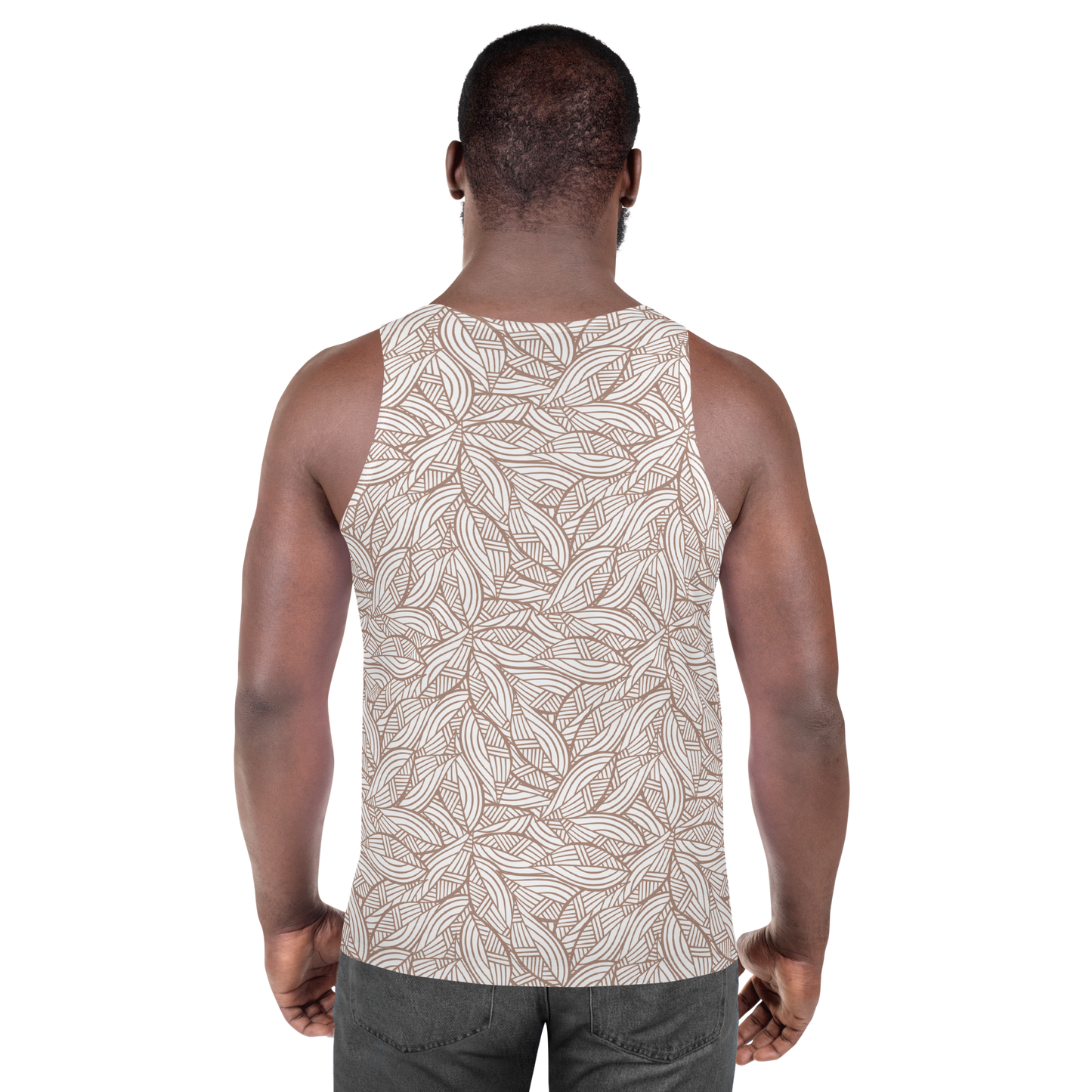 Colorful Fall Leaves | Seamless Patterns | All-Over Print Men's Tank Top - #3