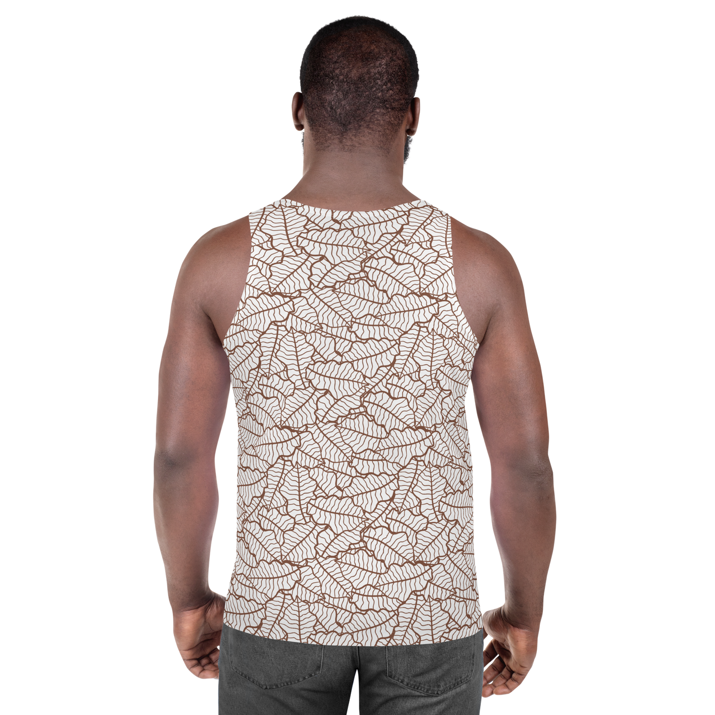 Colorful Fall Leaves | Seamless Patterns | All-Over Print Men's Tank Top - #5