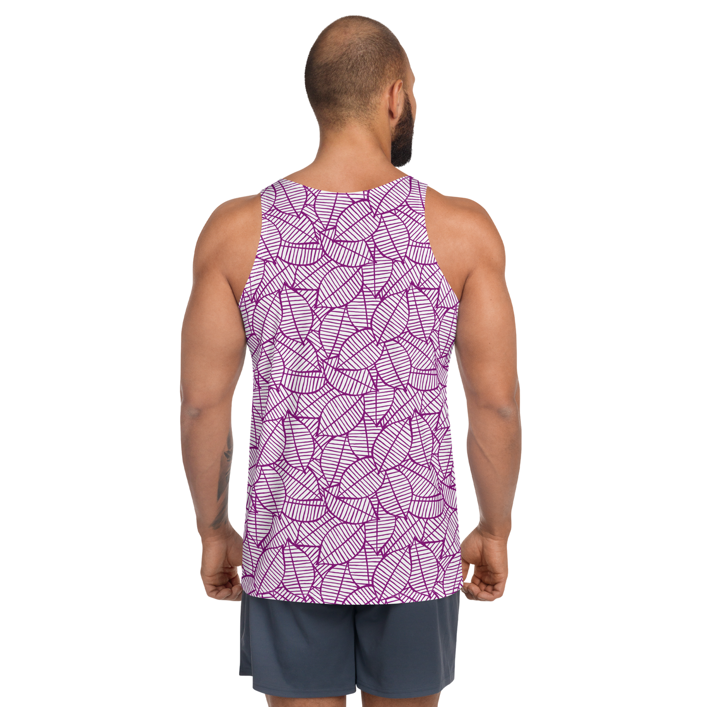 Colorful Fall Leaves | Seamless Patterns | All-Over Print Men's Tank Top - #7