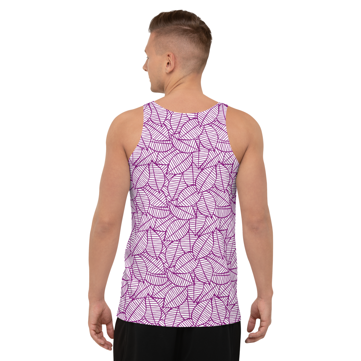 Colorful Fall Leaves | Seamless Patterns | All-Over Print Men's Tank Top - #7