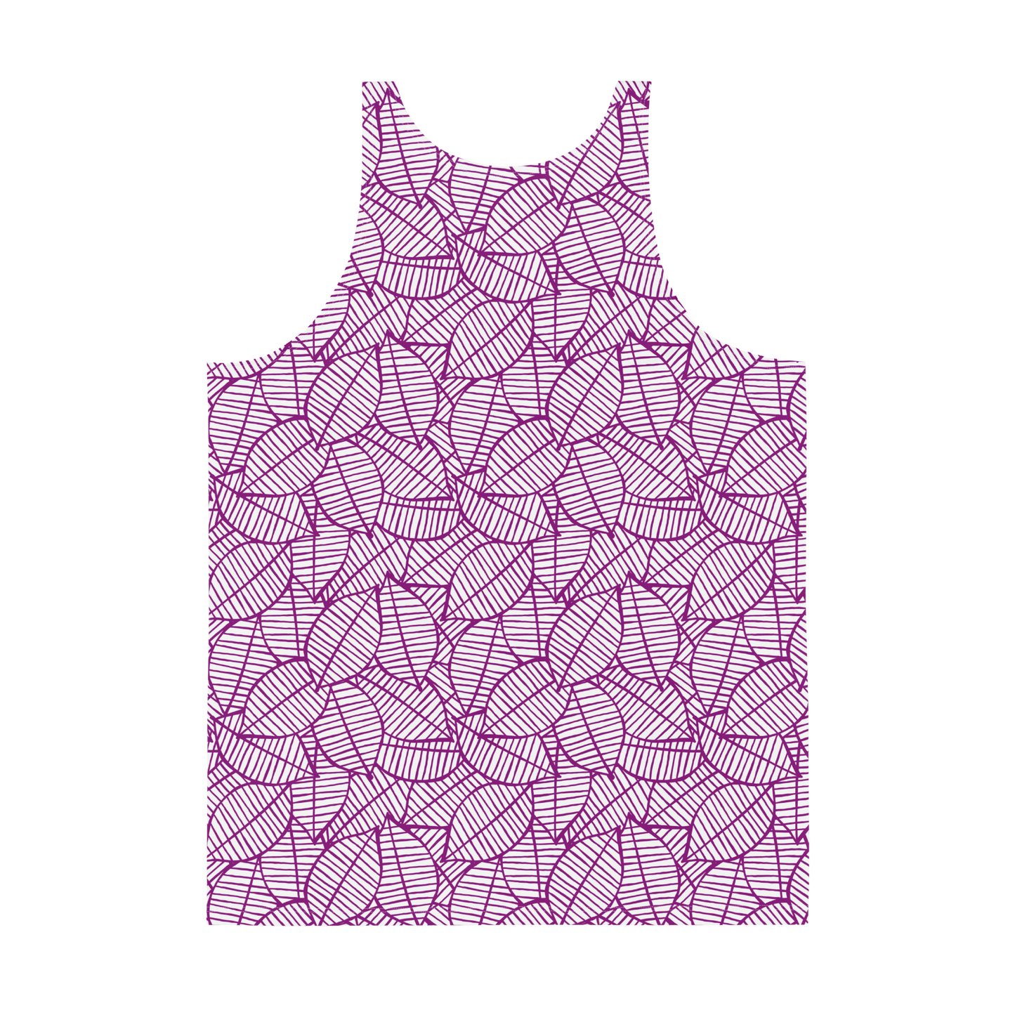 Colorful Fall Leaves | Seamless Patterns | All-Over Print Men's Tank Top - #7