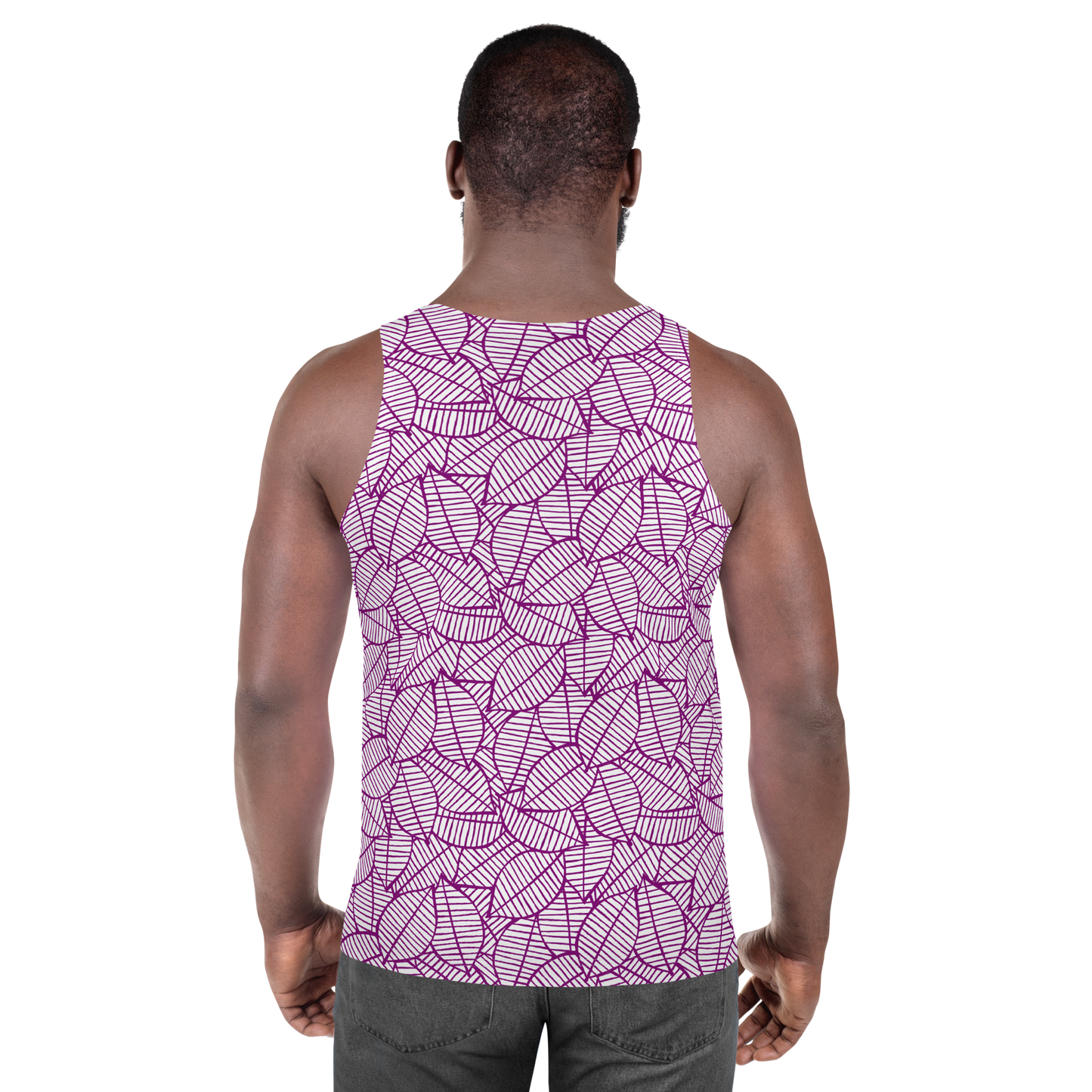 Colorful Fall Leaves | Seamless Patterns | All-Over Print Men's Tank Top - #7