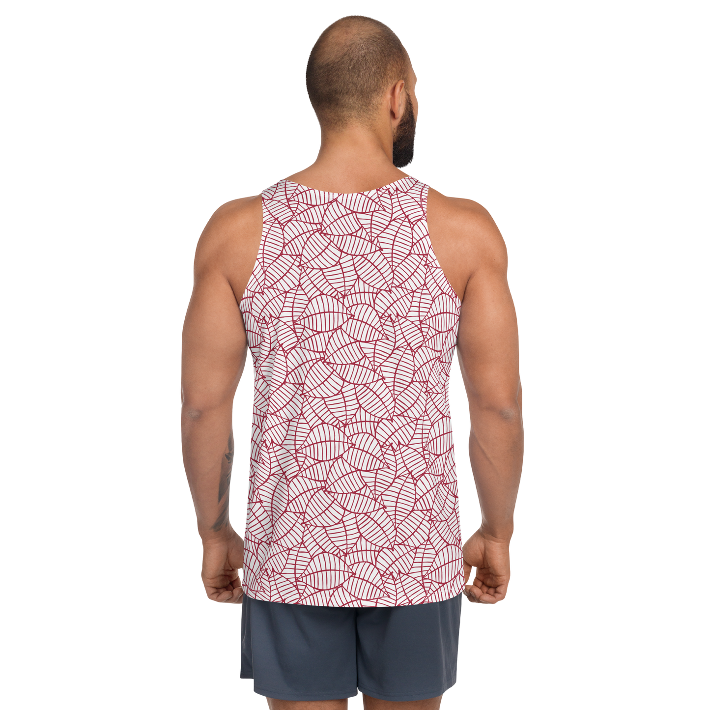 Colorful Fall Leaves | Seamless Patterns | All-Over Print Men's Tank Top - #8