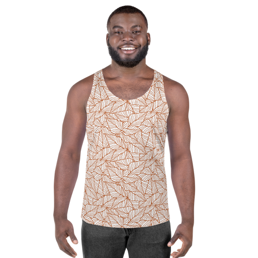 Colorful Fall Leaves | Seamless Patterns | All-Over Print Men's Tank Top - #1