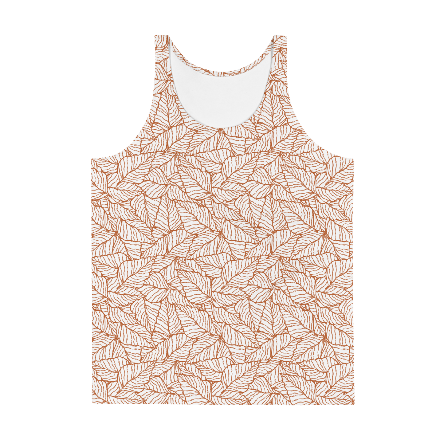 Colorful Fall Leaves | Seamless Patterns | All-Over Print Men's Tank Top - #1