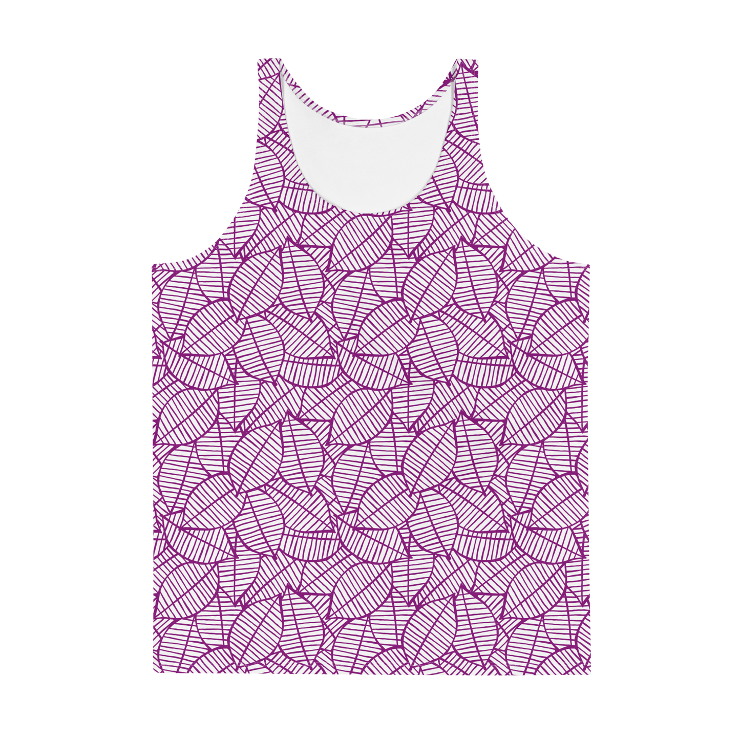 Colorful Fall Leaves | Seamless Patterns | All-Over Print Men's Tank Top - #7