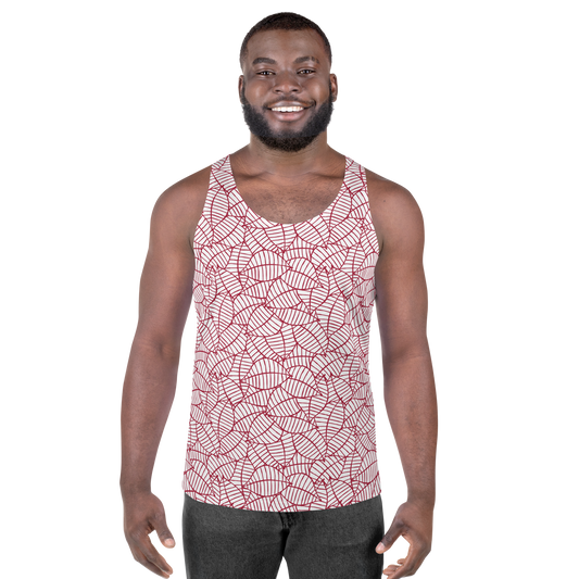 Colorful Fall Leaves | Seamless Patterns | All-Over Print Men's Tank Top - #8