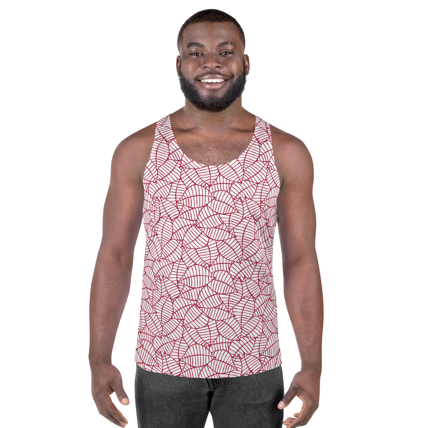 Colorful Fall Leaves | Seamless Patterns | All-Over Print Men's Tank Top - #8