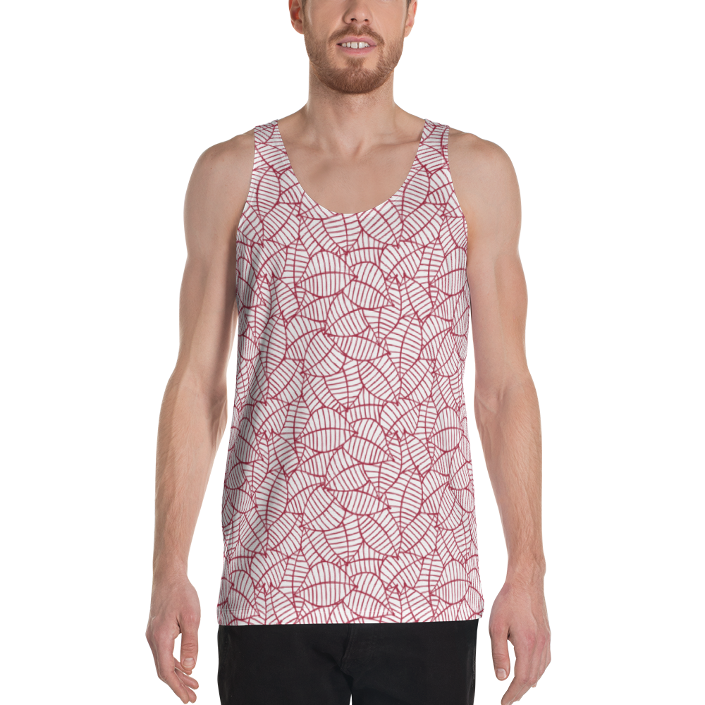 Colorful Fall Leaves | Seamless Patterns | All-Over Print Men's Tank Top - #8