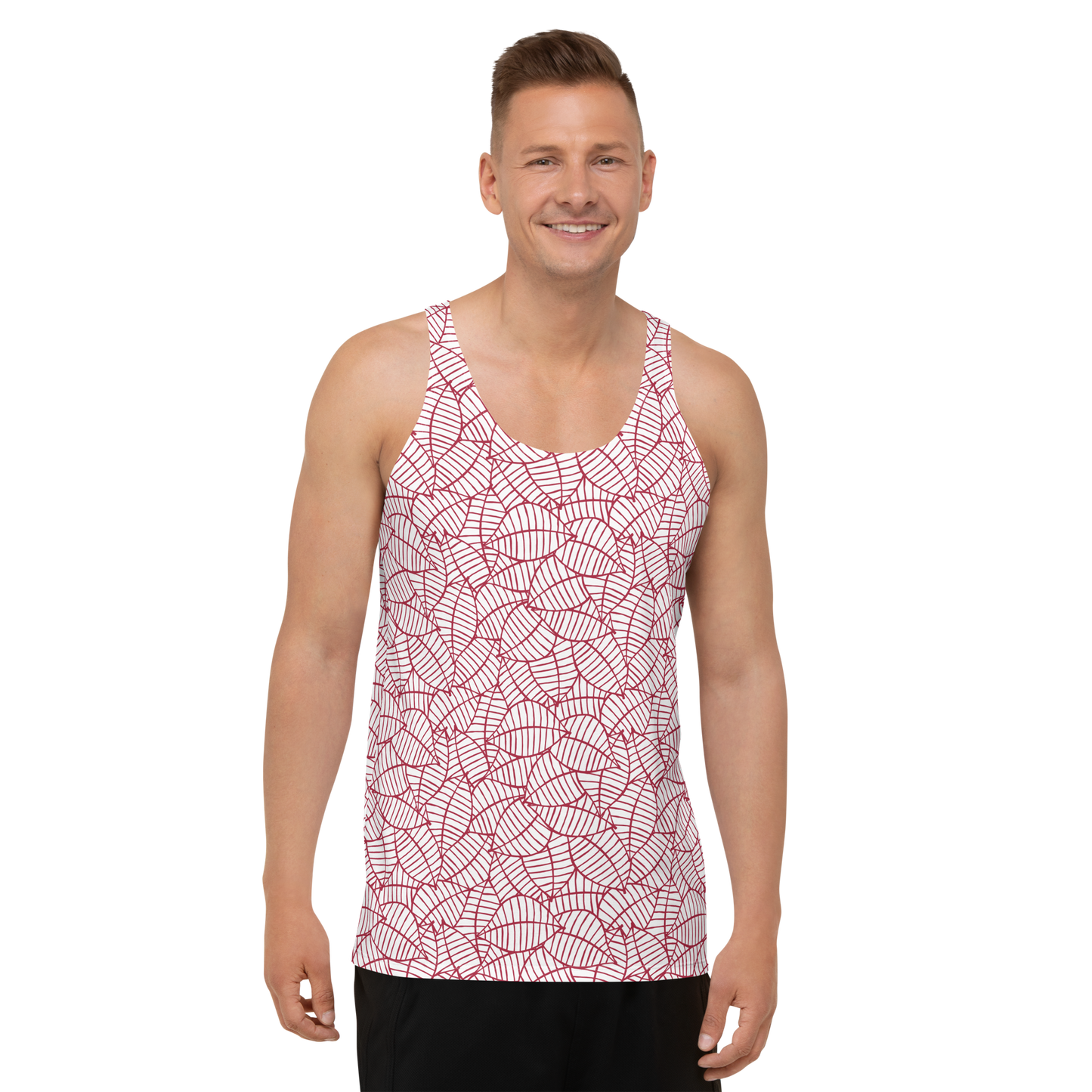 Colorful Fall Leaves | Seamless Patterns | All-Over Print Men's Tank Top - #8