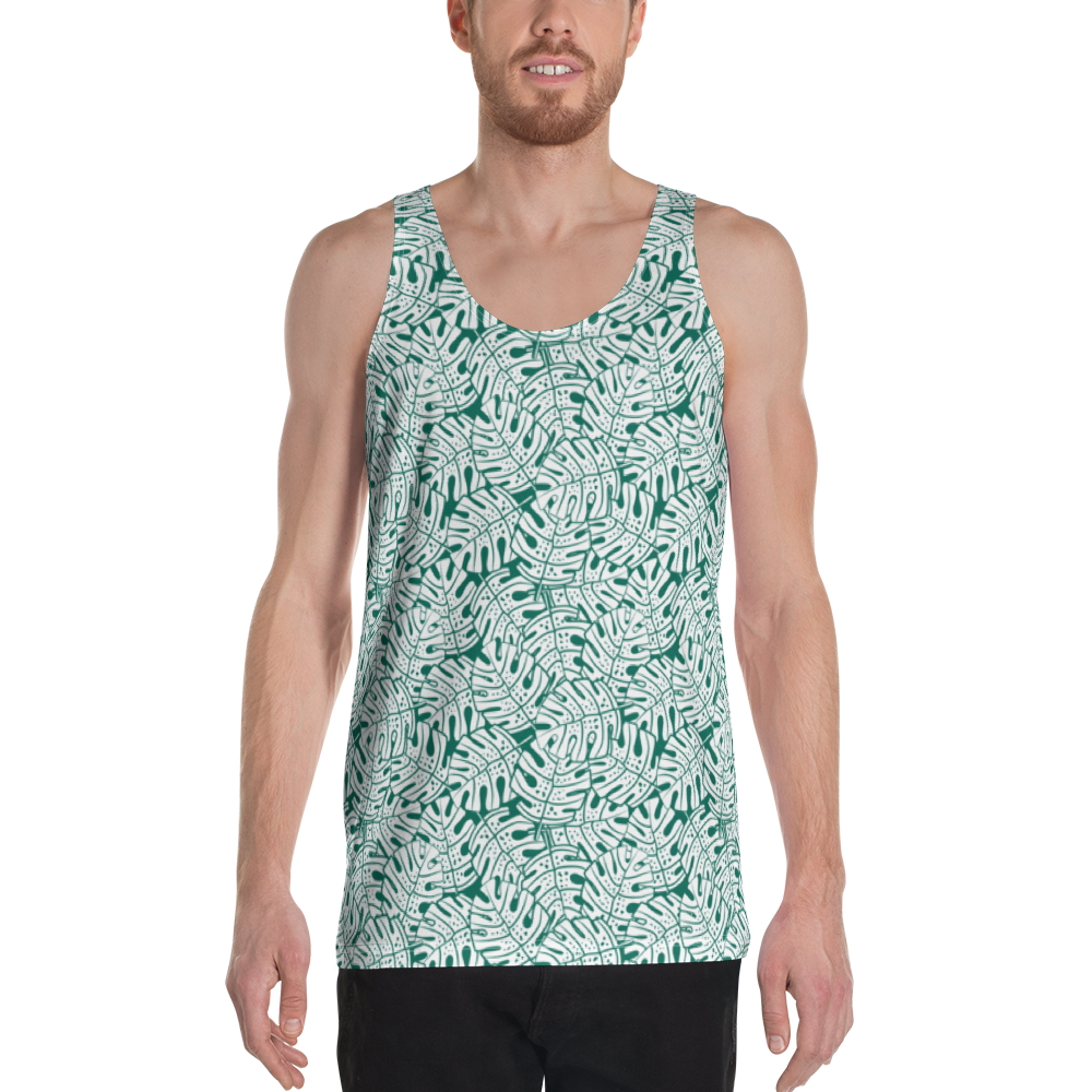 Colorful Fall Leaves | Seamless Patterns | All-Over Print Men's Tank Top - #9